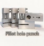 fillet hole side base punch