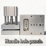 handle hole side base punch